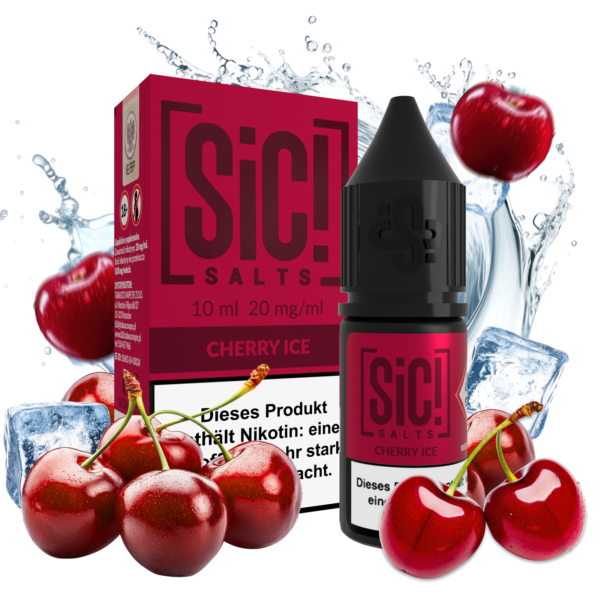 SIC! Salts Liquid - Cherry Ice