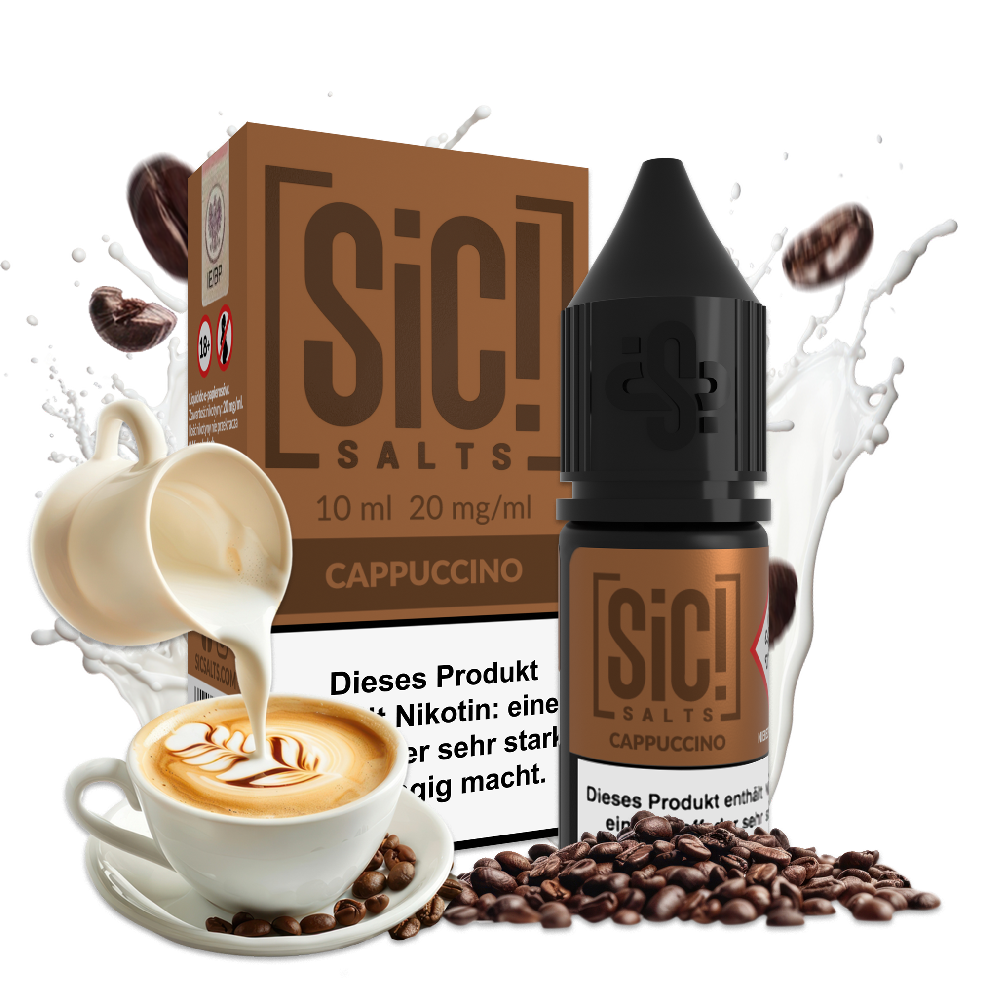 SIC! Salts Liquid - Cappuccino