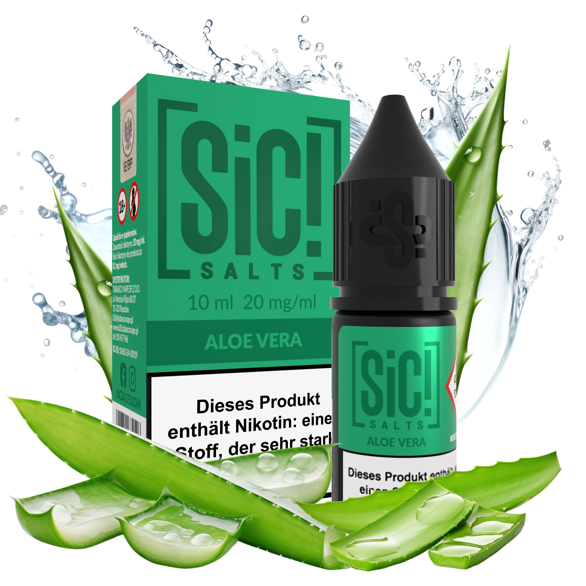 SIC! Salts Liquid - Aloe Vera