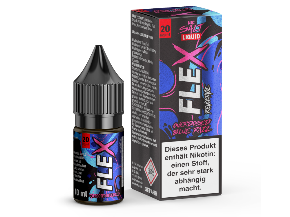 Revoltage Flex Liquid - Blue Razz