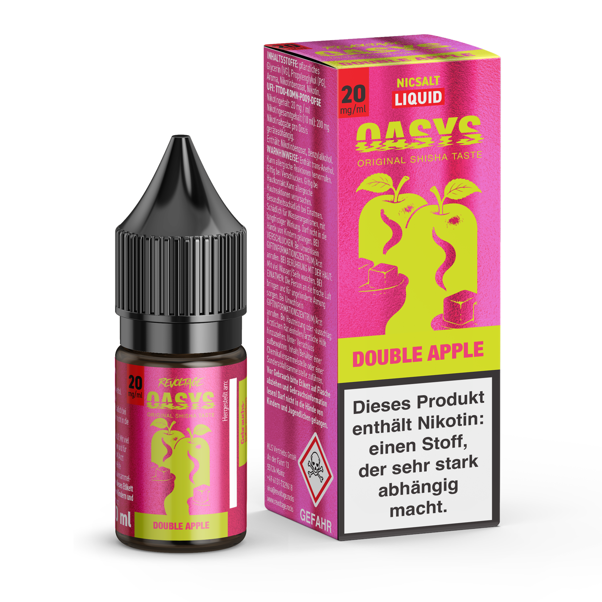 Revoltage OASYS E-Liquid - Double Apple