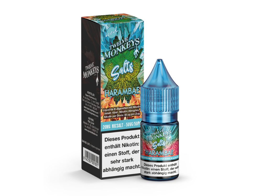 Twelve Monkeys Iced Liquid - Harambae