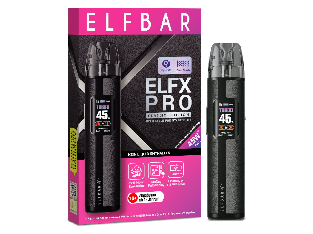 Elfbar Elfx Pro - Black