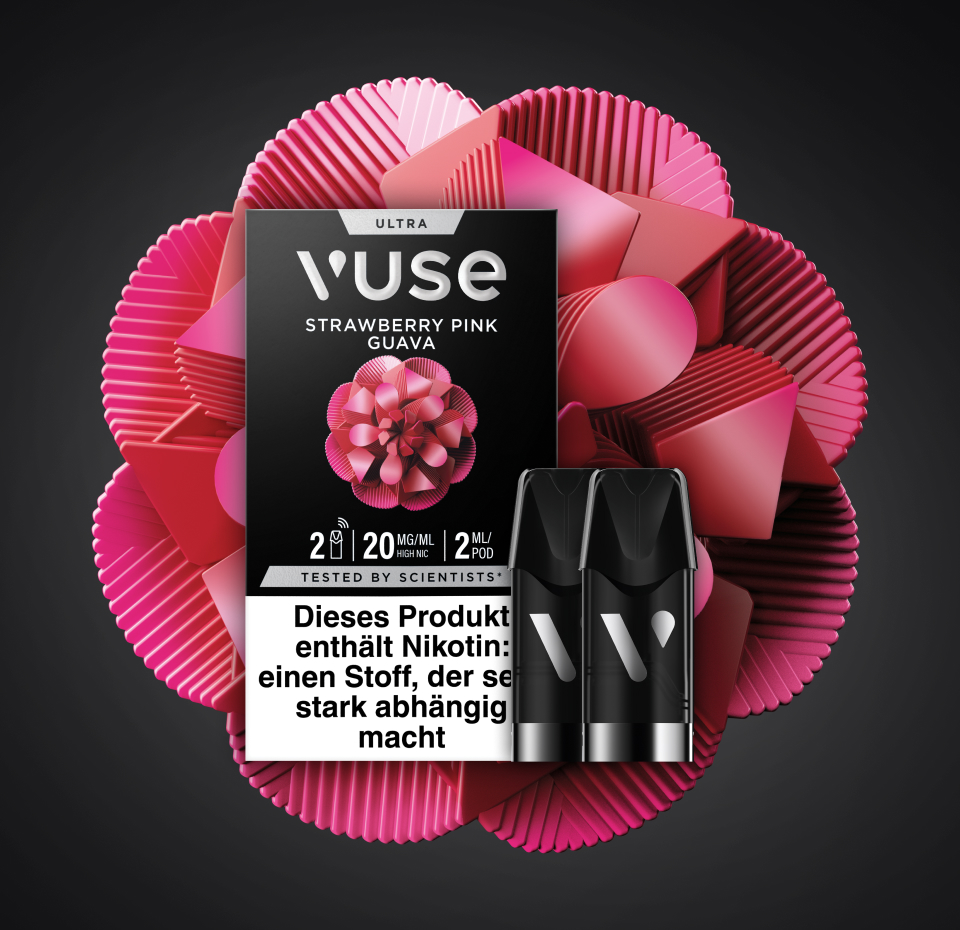 Vuse Ultra Pod - Strawberry Pink Guava