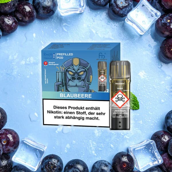 RandM Tornado Pods - Blueberry 2er Pack 