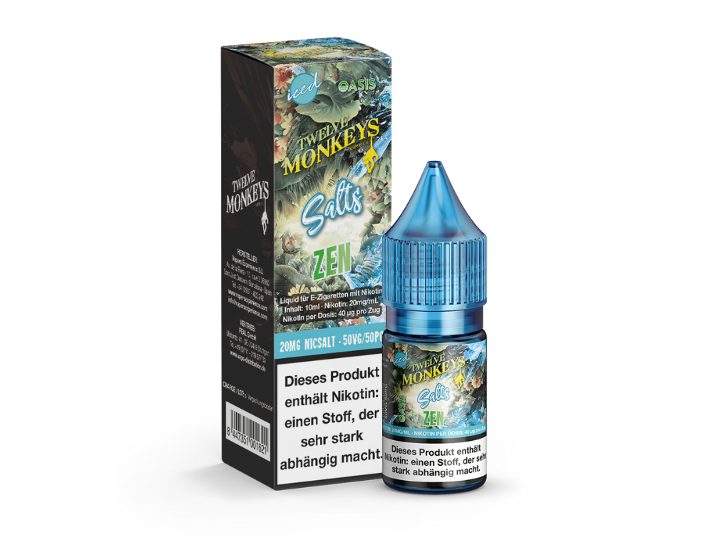 Twelve Monkeys Iced Liquid - Zen