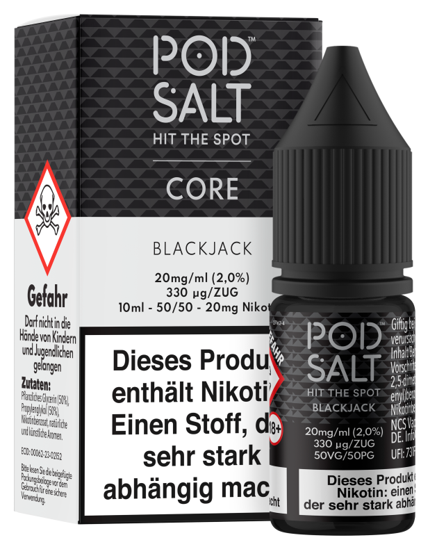 Pod Salt Core - Blackjack