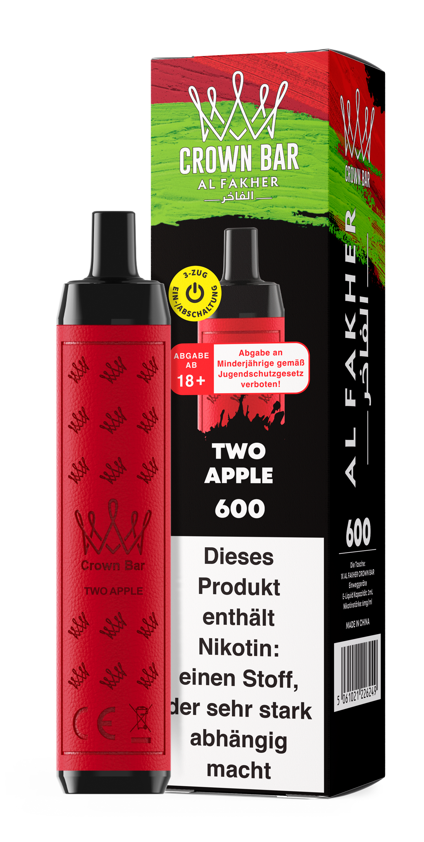 Al Fakher 600 - Two Apple