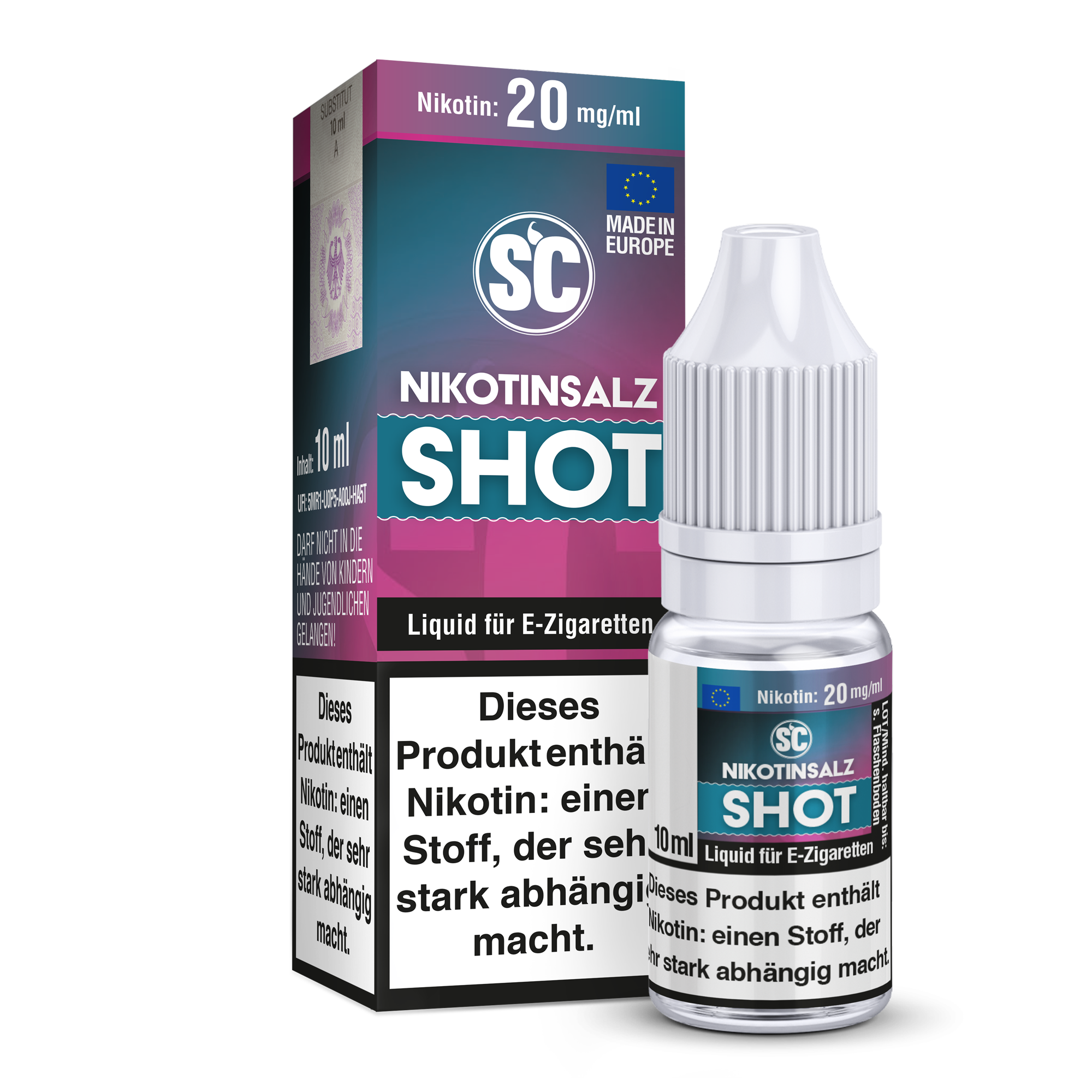 SC - Nikotinsalz Shot 50PG/50VG