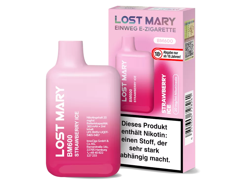 Elfbar Lost Mary - Strawberry Ice 
