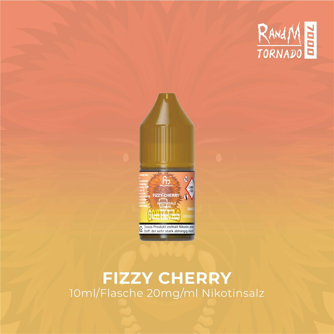 RandM Tornado - Fizzy Cherry 20mg