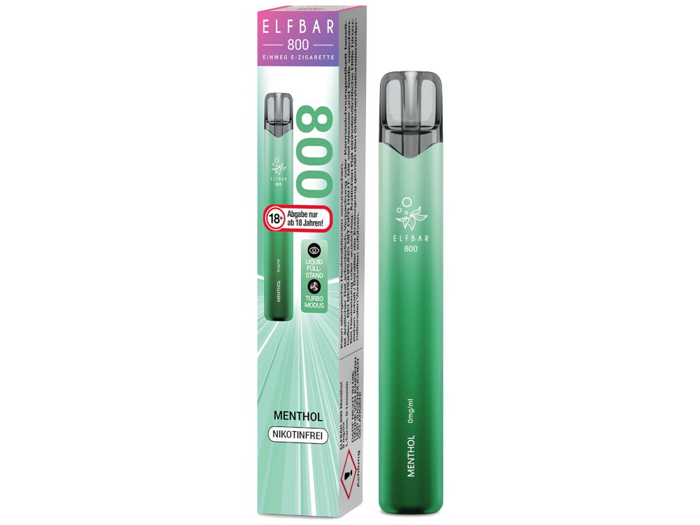 ElfBar 800 - Menthol (Nikotinfrei)