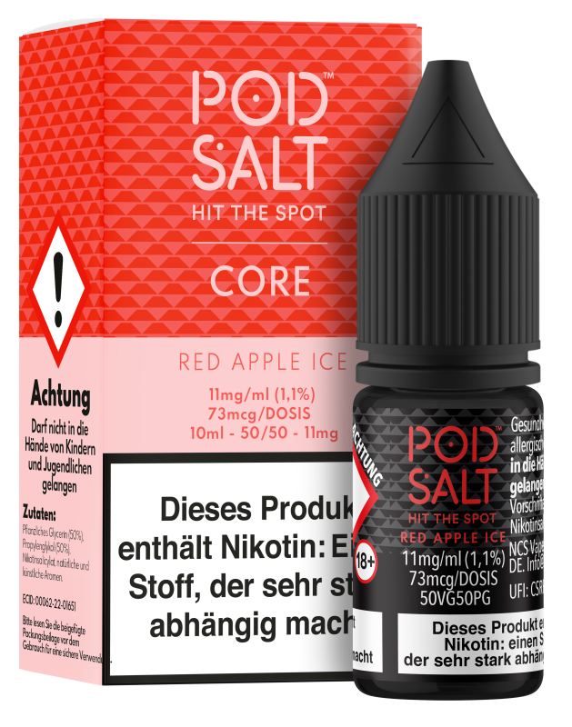 Pod Salt Core - Red Apple Ice