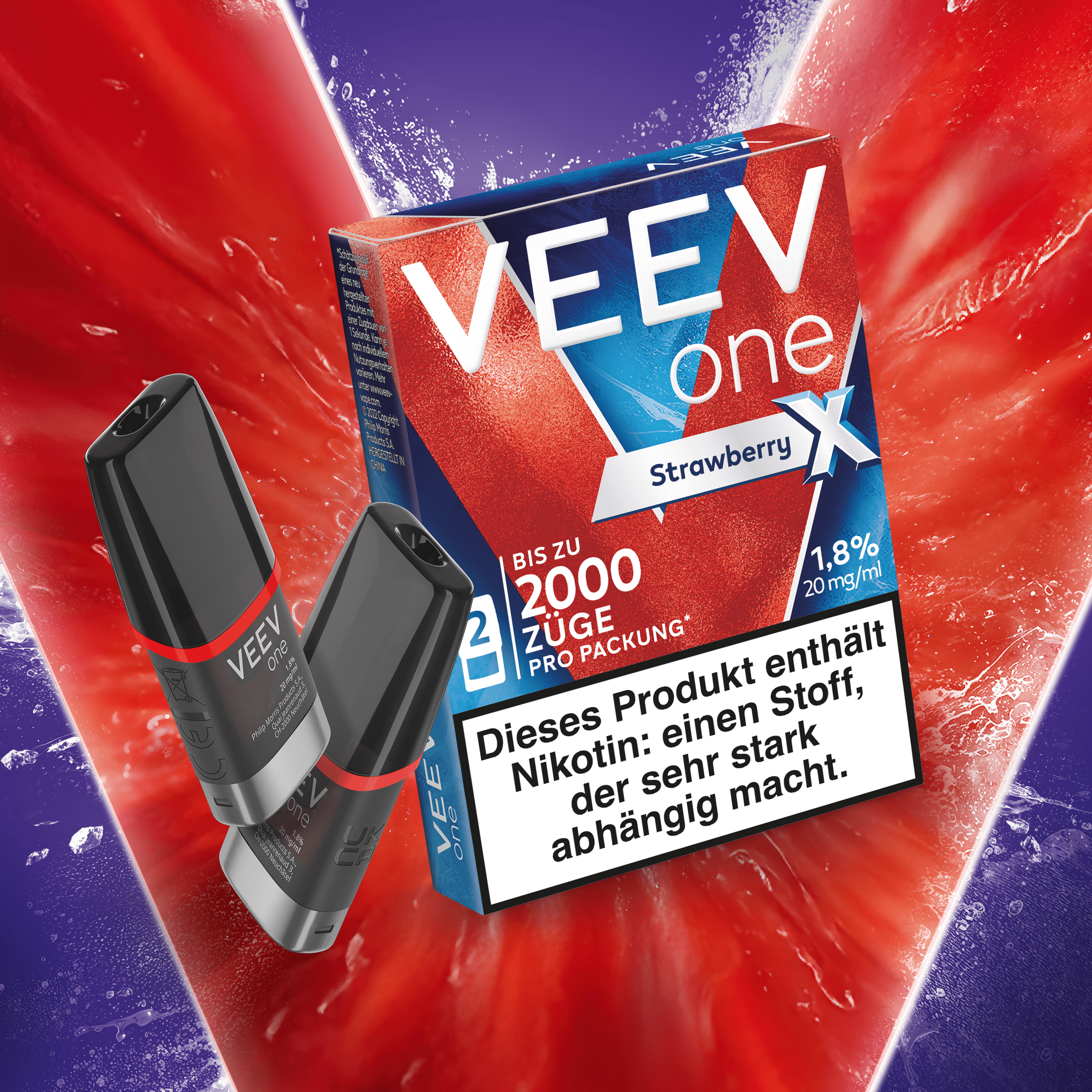 Veev One Pods - Strawberry X