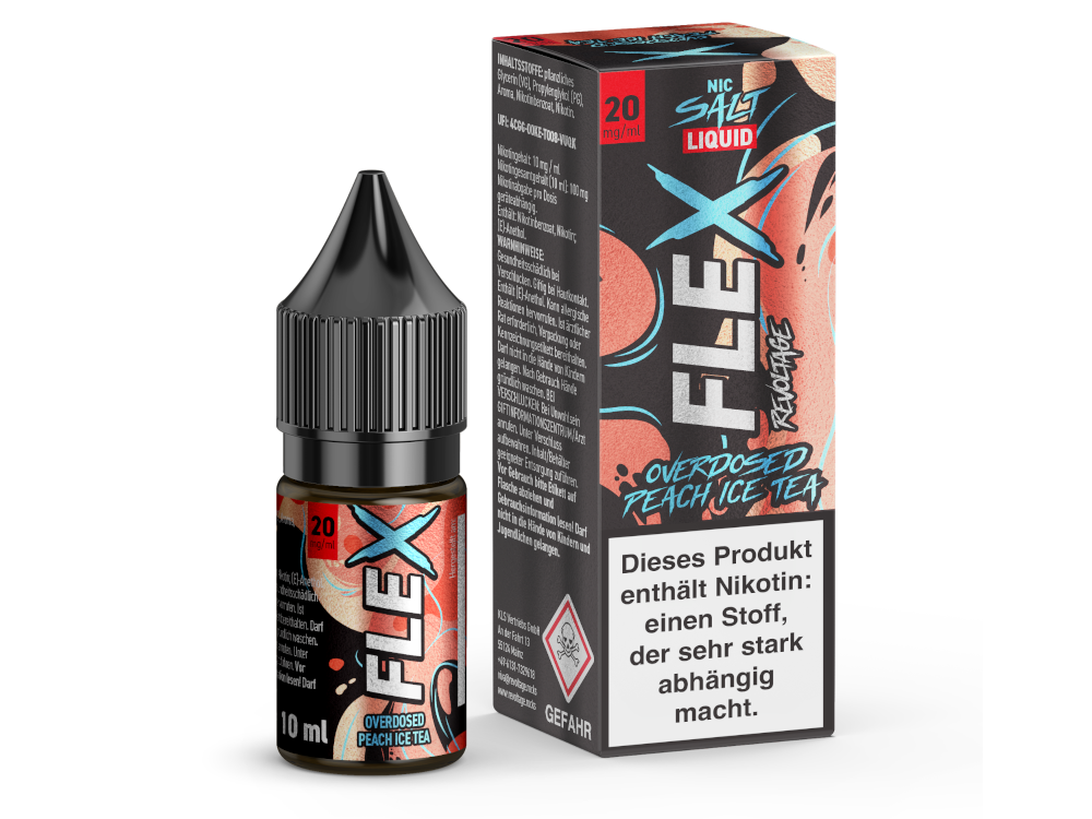 Revoltage Flex Liquid - Peach Ice Tea