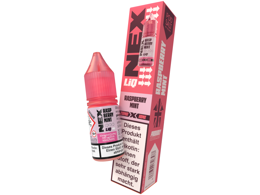 Pod Salt - Nexliq - Raspberry Mint