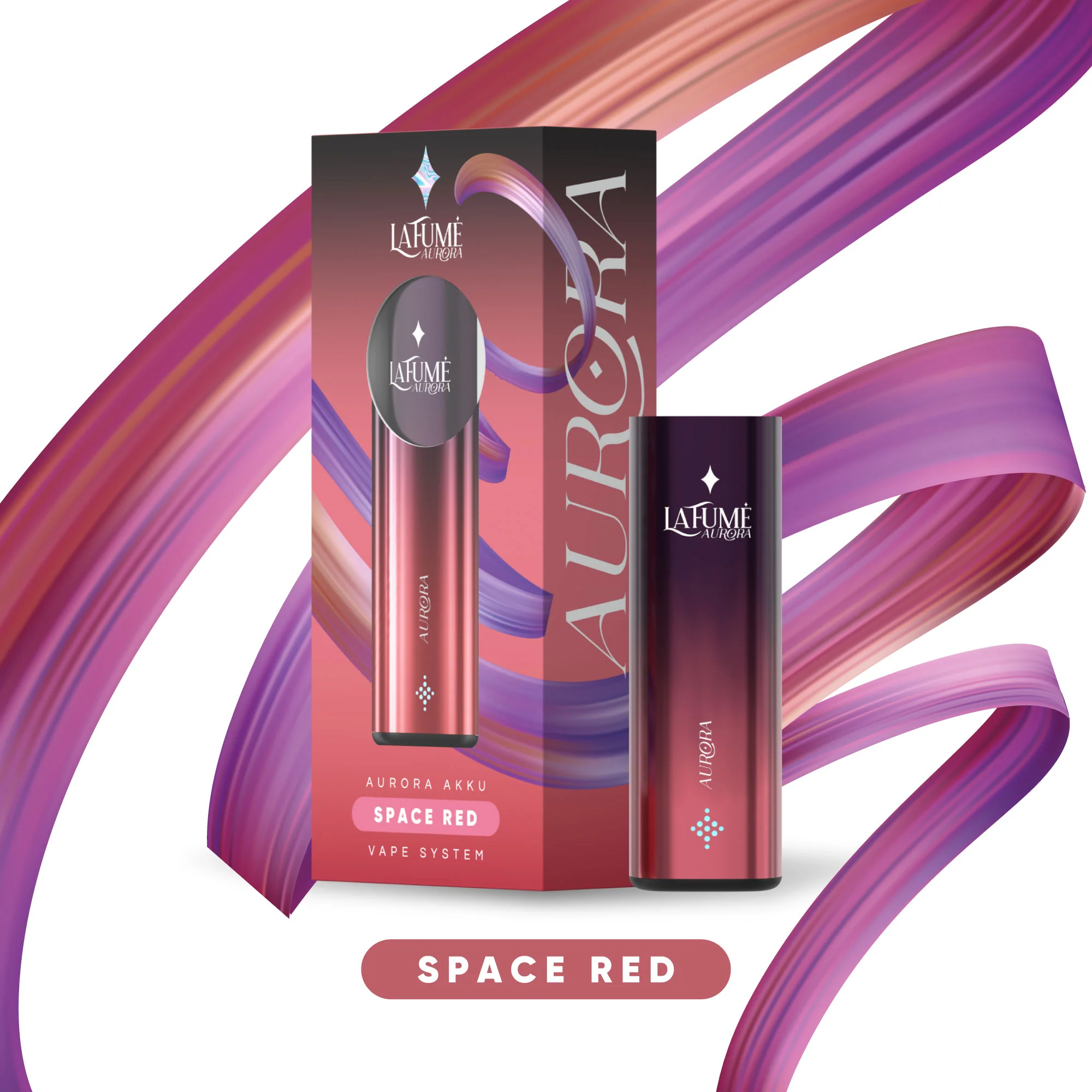 La Fume Aurora Akku - Space Red