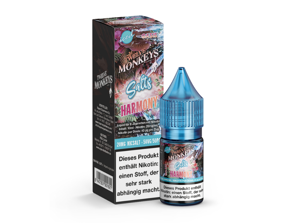 Twelve Monkeys Iced Liquid - Harmony