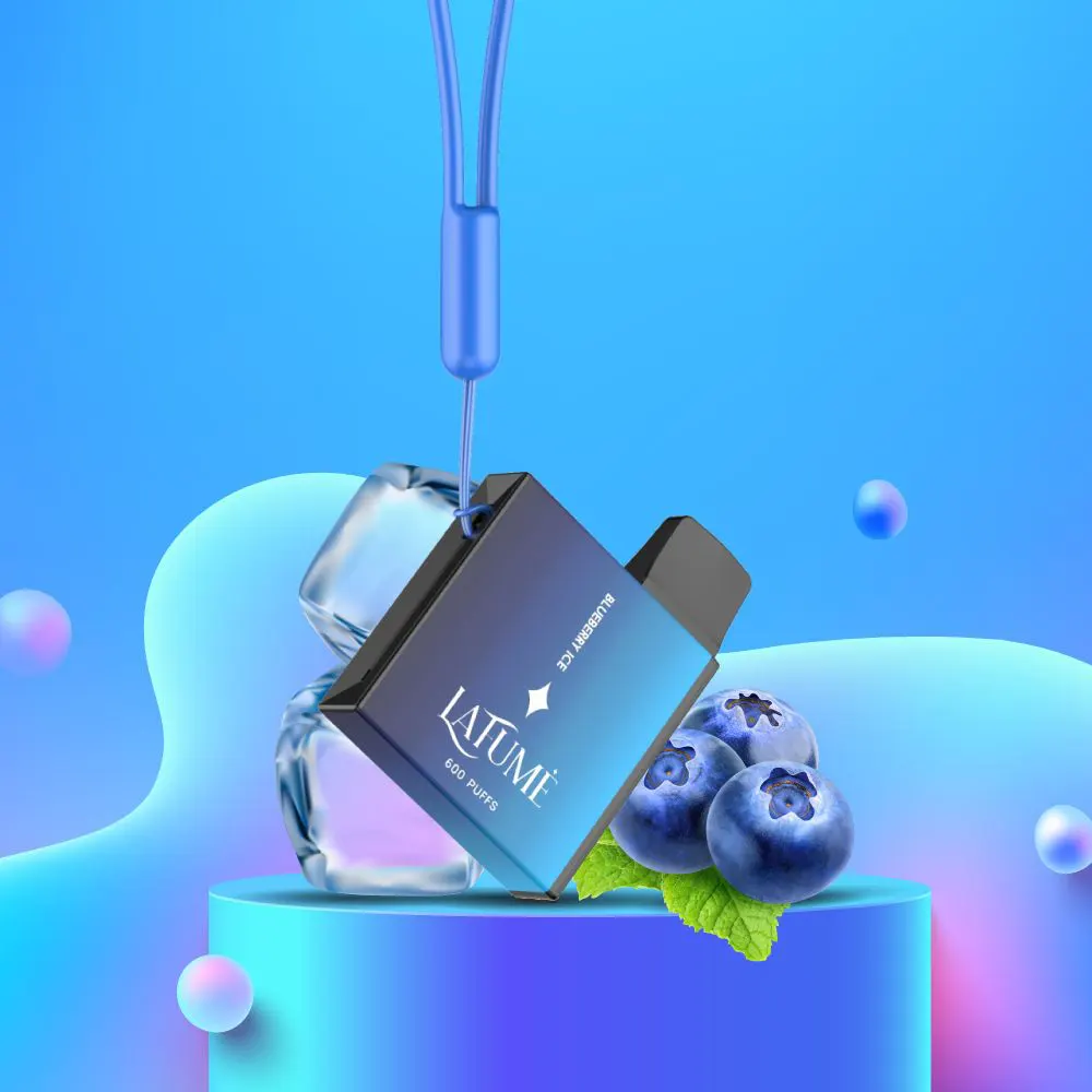 La Fume Cuatro - Blueberry Ice