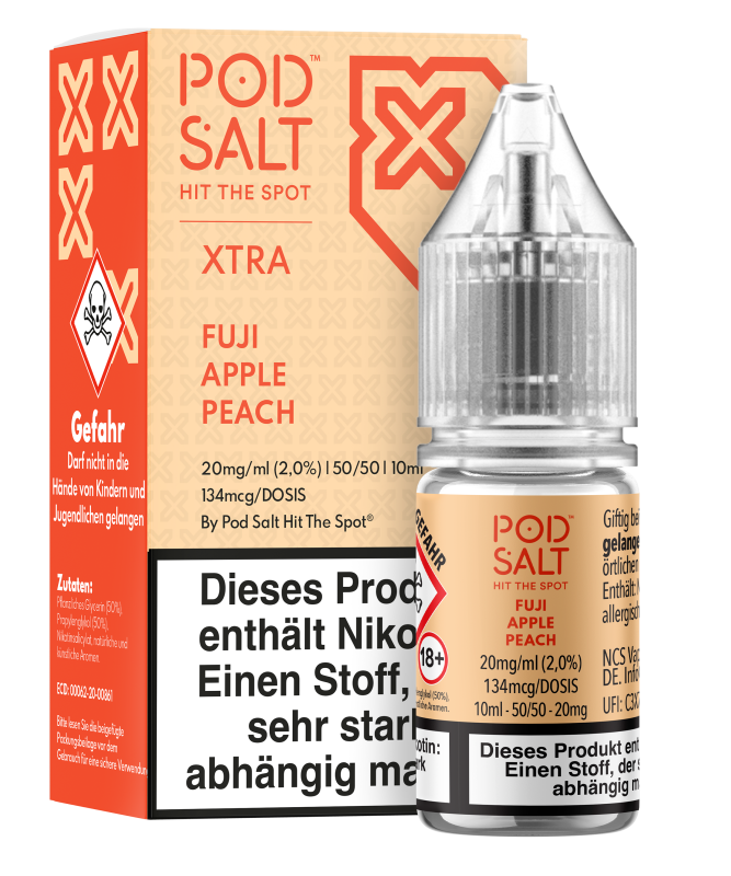 Pod Salt Xtra - Fuji Apple Peach