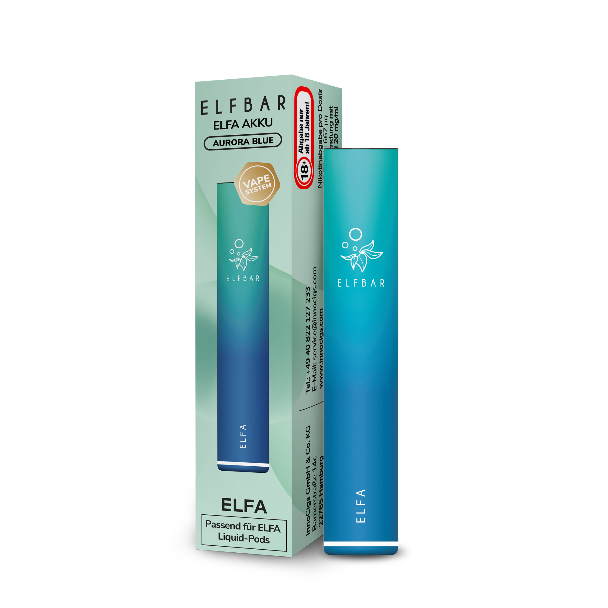 Elfa Akku - Aurora Blau