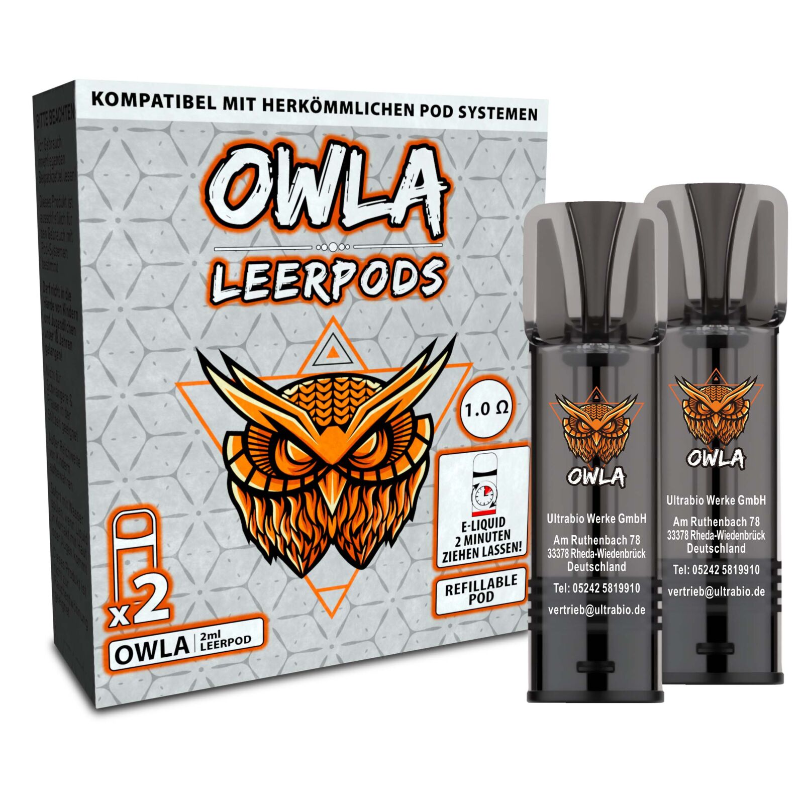 OWLA Leerpod - 2er Pack