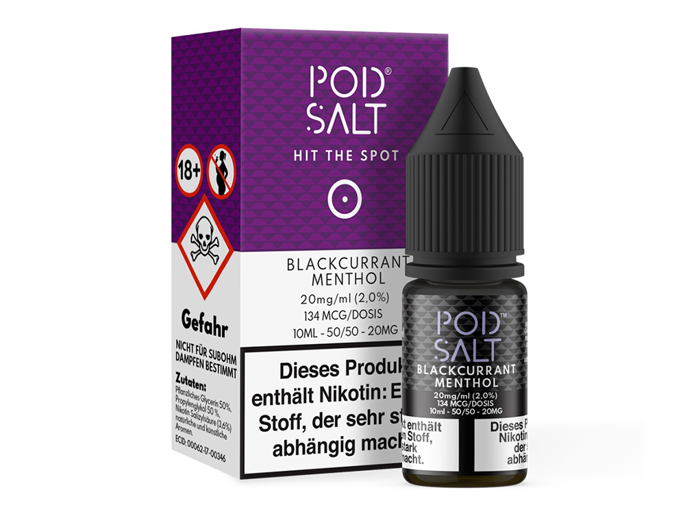 Pod Salt Core - Blackcurrant Menthol 