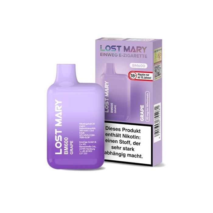 Elfbar Lost Marry - Grape Ice