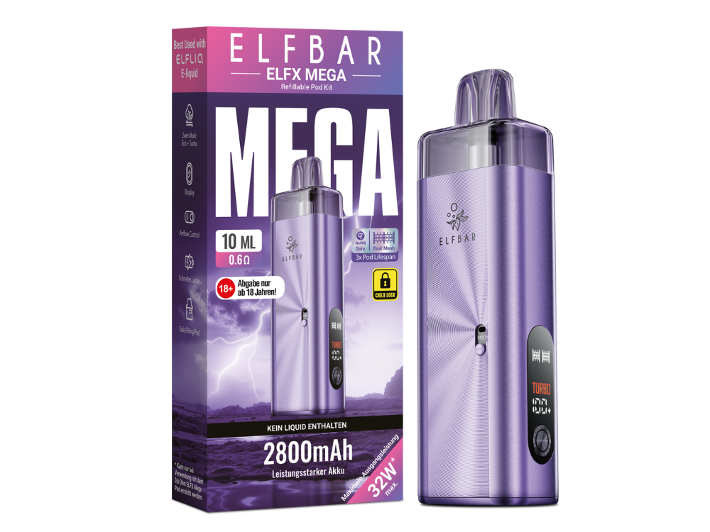 Elfbar Elfx Mega - Purple