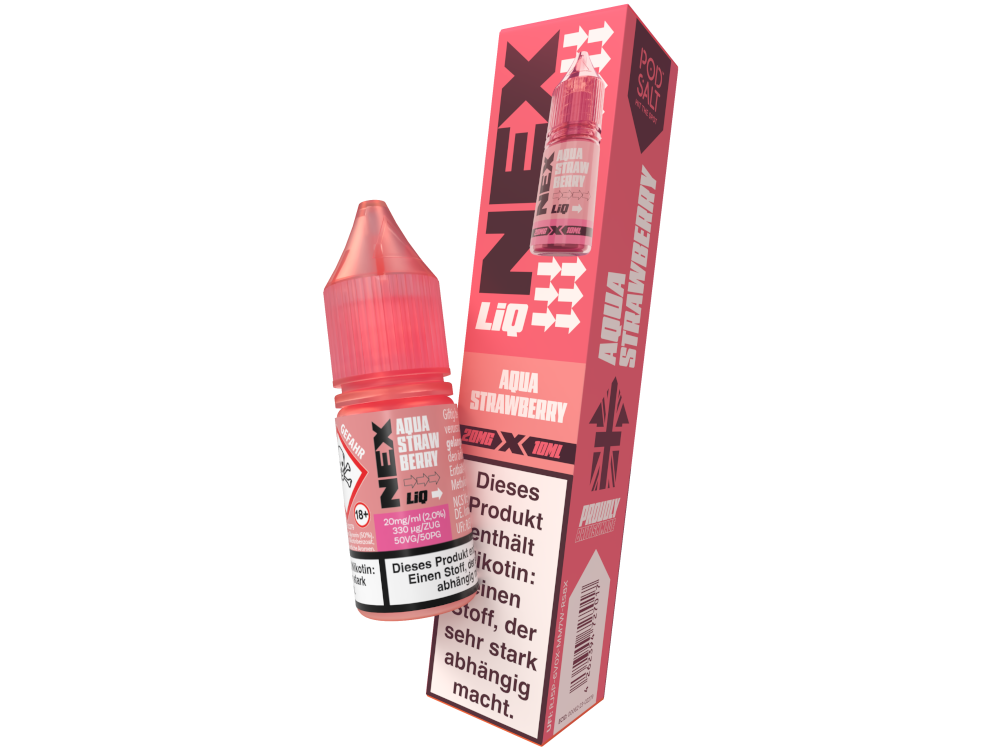Pod Salt - Nexliq - Aqua Strawberry
