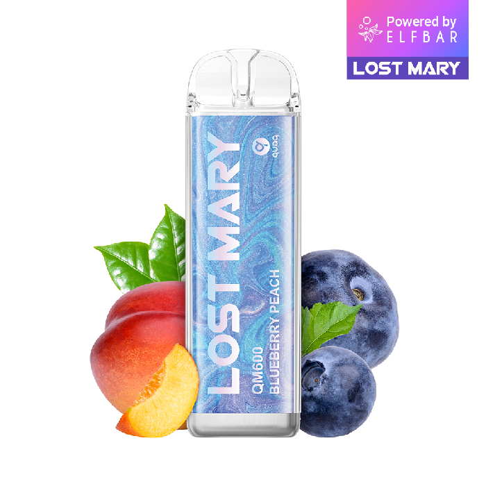 Elfbar Lost Mary QM600 Crystal - Blueberry Peach