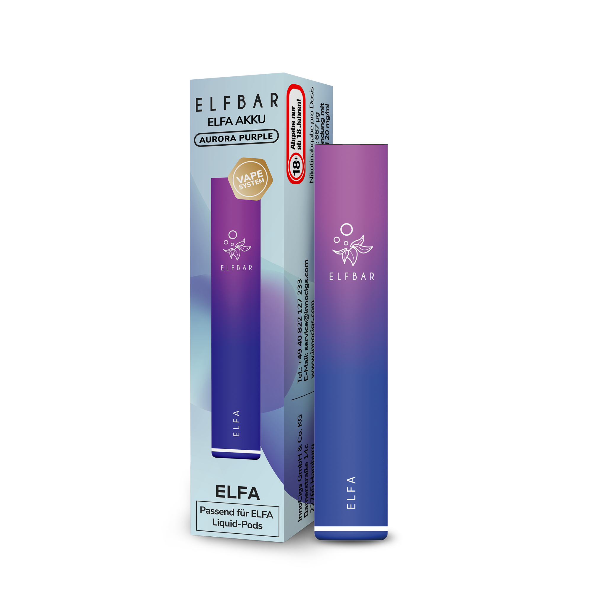 Elfa Akku - Aurora Lila