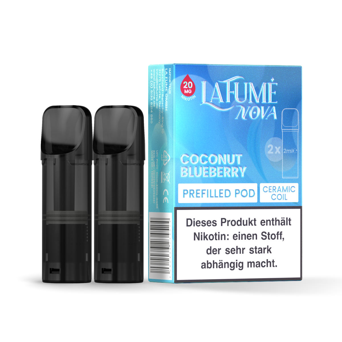La Fume Nova - Coconut Blueberry