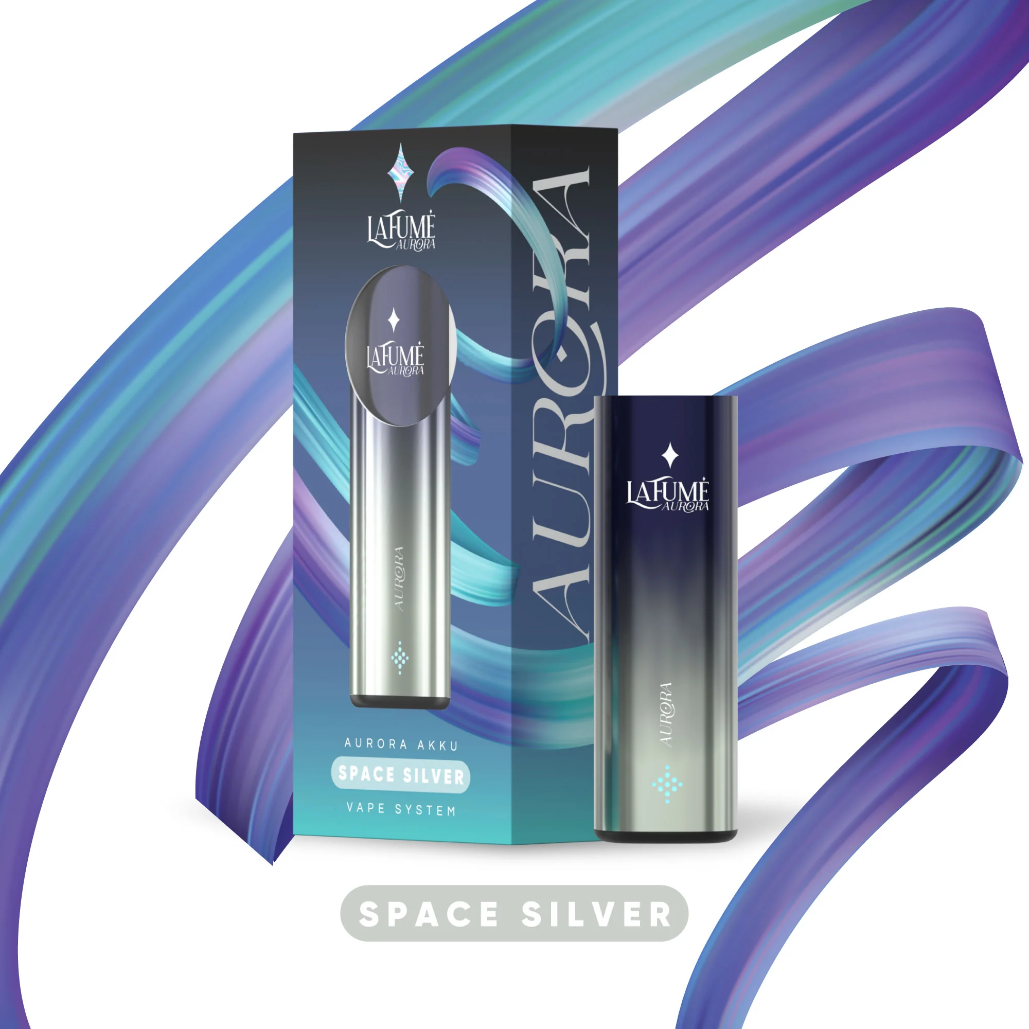 La Fume Aurora Akku - Space Silver