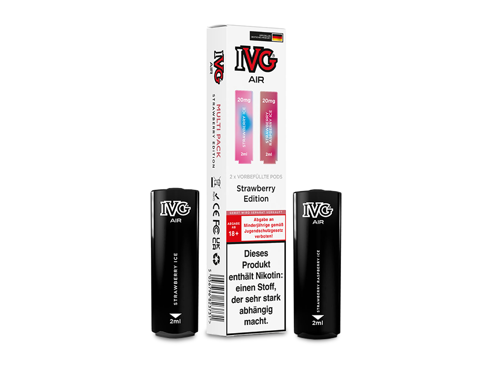 IVG Air (Multi-Flavour) - Strawberry Edition