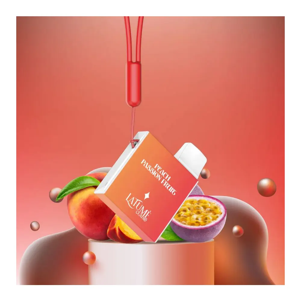 La Fume Cuatro - Peach Passion Fruit