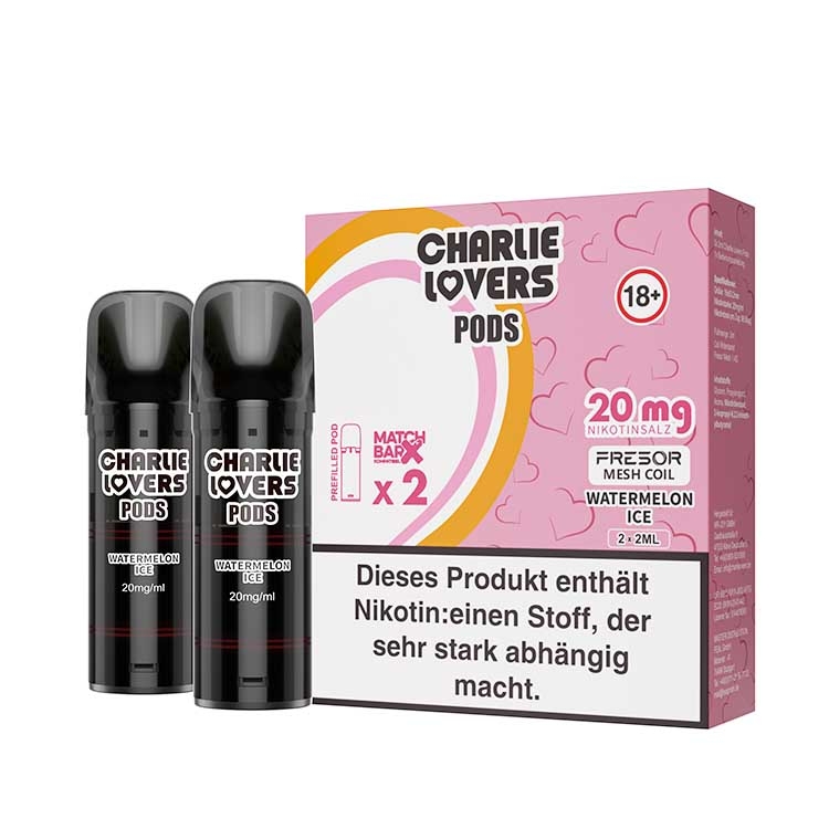 Charlie Lovers Pods - Watermelon Ice